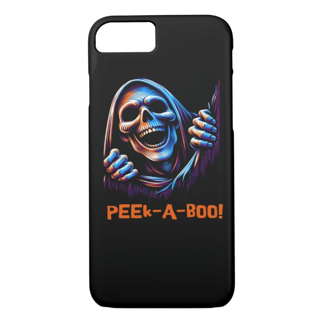 Peekabo Poltergeist Prankster Case-Mate iPhone Case (Back)