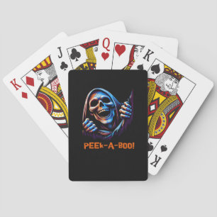Peekabo Poltergeist Prankster Playing Cards