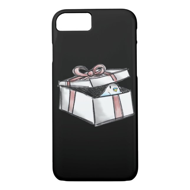 Peekabo Present Case-Mate iPhone Case (Back)