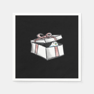 Peekabo Present Napkin
