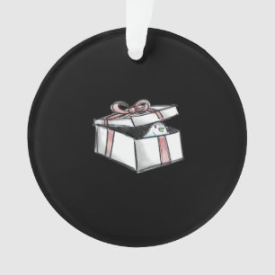 Peekabo Present Ornament