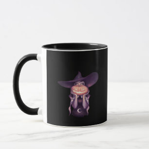 Peekabo Pumpkin Mug