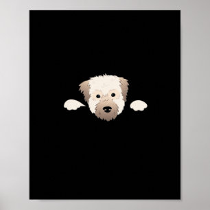 Peekabo Pup Poster