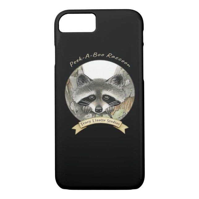 Peekabo Racoon Case-Mate iPhone Case (Back)
