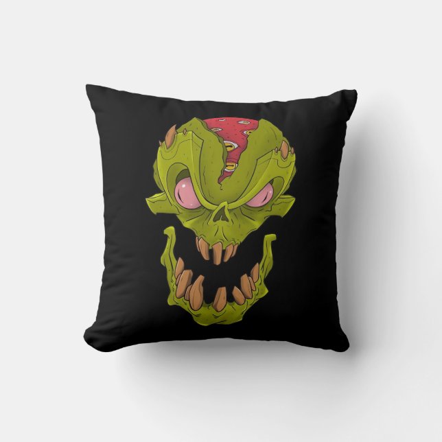 Peekabo Skull Cushion (Front)