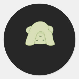 Peekabo Smiski Classic Round Sticker