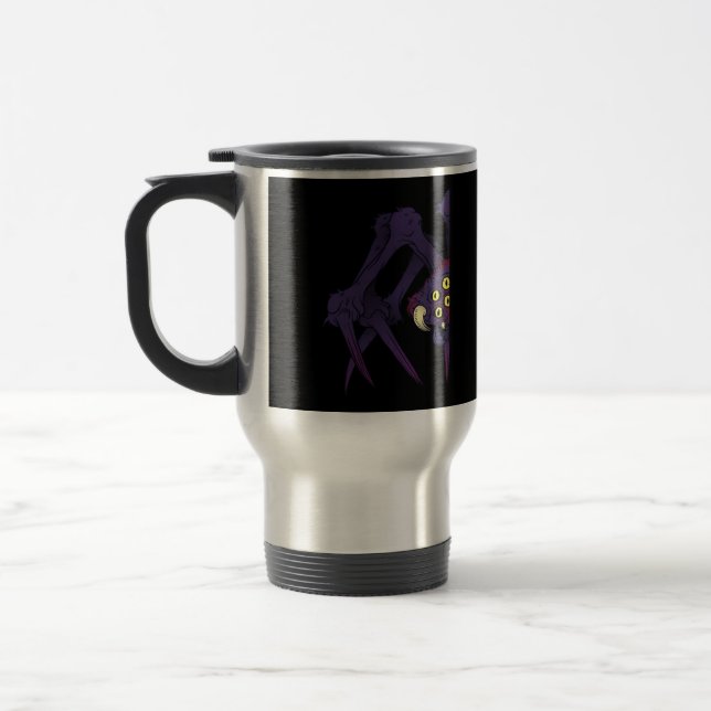 Peekabo Spider Travel Mug (Left)