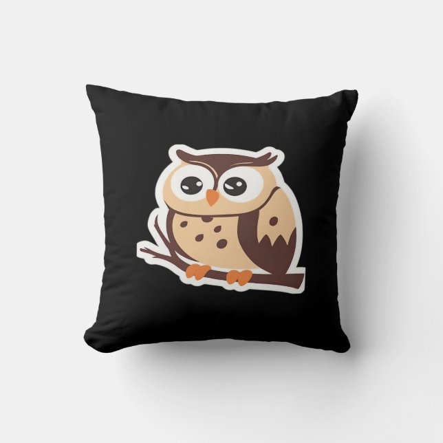 Peekabo Viral Halloween Cushion (Front)