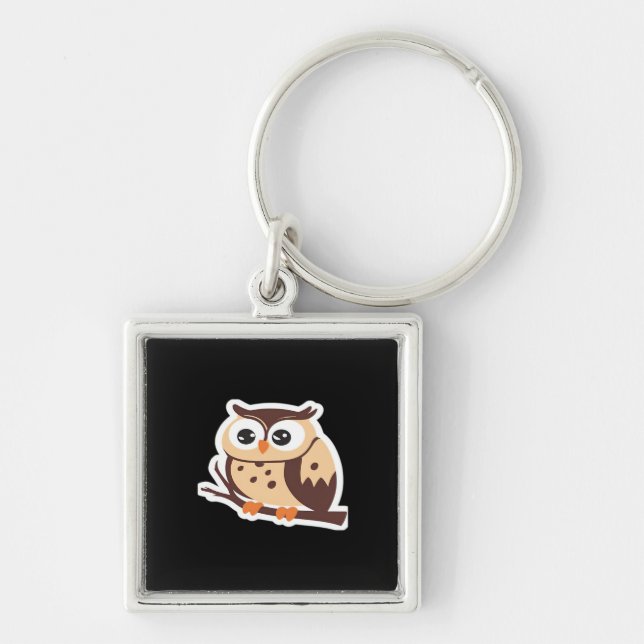 Peekabo Viral Halloween Key Ring (Front)