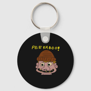 Peekabo Weird Man Key Ring