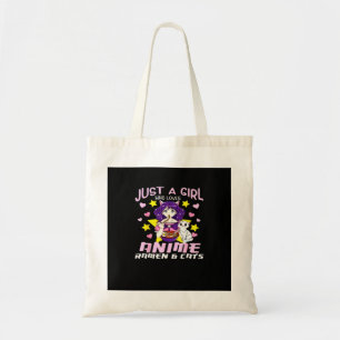 Peekaboo Anime Chibi Tote Bag