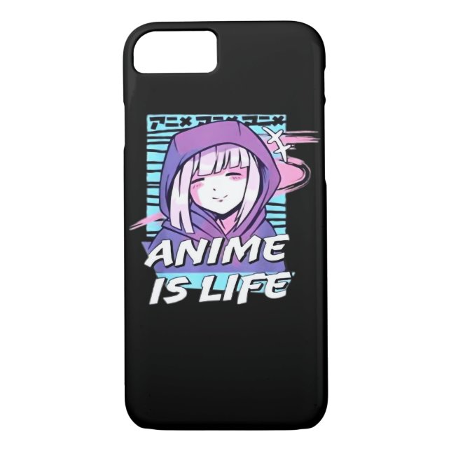 Peekaboo Anime Funny Case-Mate iPhone Case (Back)
