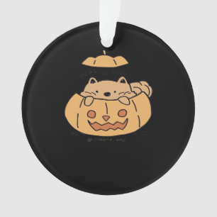 Peekaboo Autumn Vibes Ornament