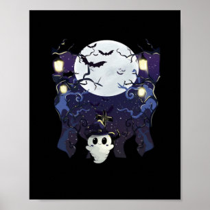 Peekaboo Autumn Vibes Poster