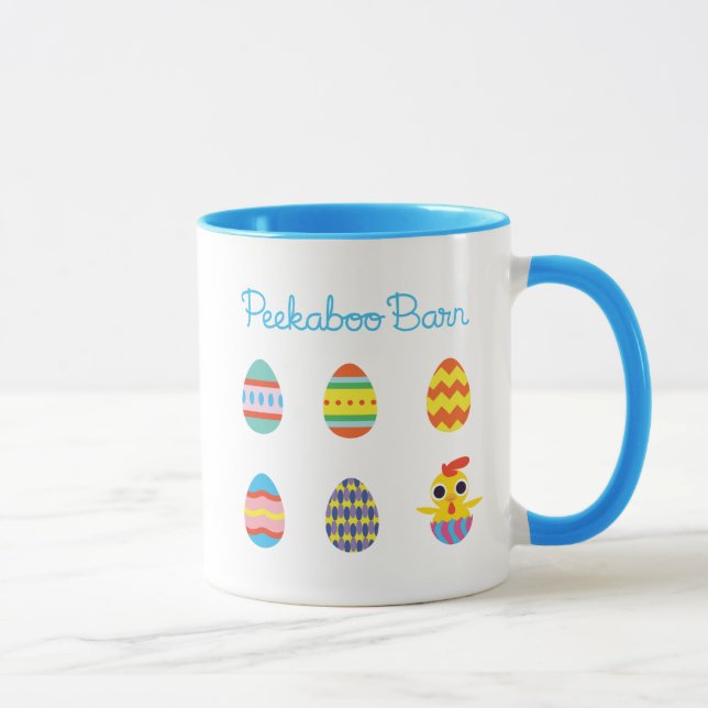 Peekaboo Barn Easter | Easter Eggs 2 Mug (Right)