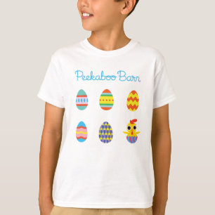 Peekaboo Barn Easter   Easter Eggs 2 T-Shirt