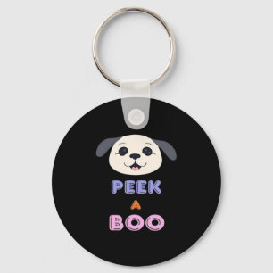 Peekaboo Basic Design Key Ring