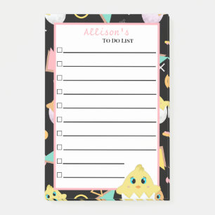 Peekaboo Black Baby Chick Notes