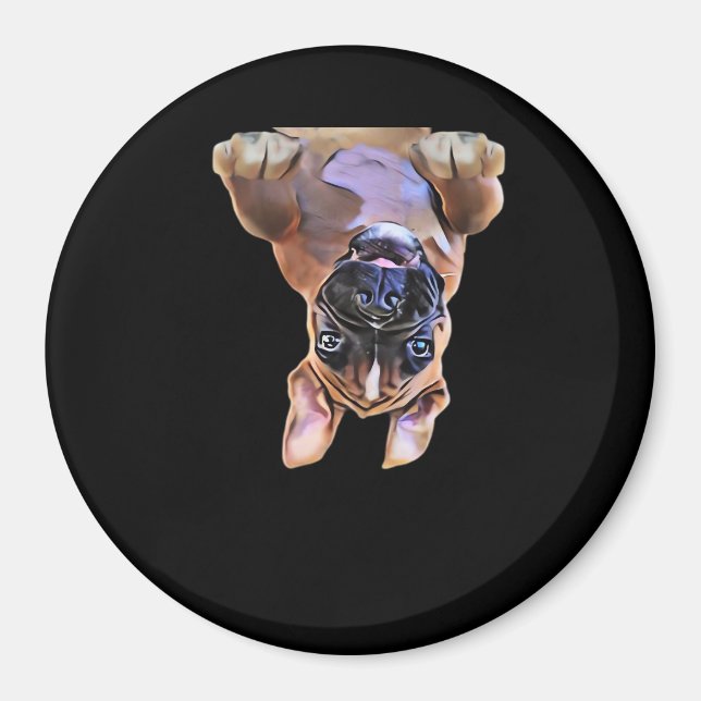 Peekaboo Boxer Magnet (Front)