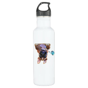 Peekaboo Boxer With Butterflies 710 Ml Water Bottle