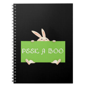 Peekaboo Bunny Notebook