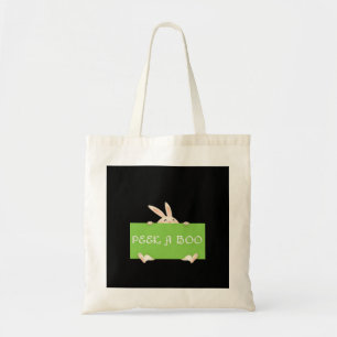 Peekaboo Bunny Tote Bag