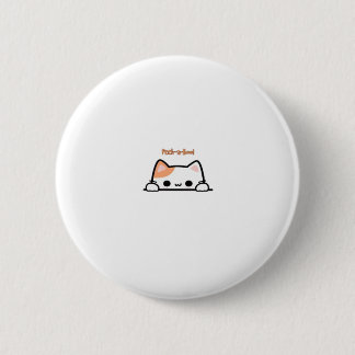 Peekaboo! - Classic Design For Halloween 6 Cm Round Badge