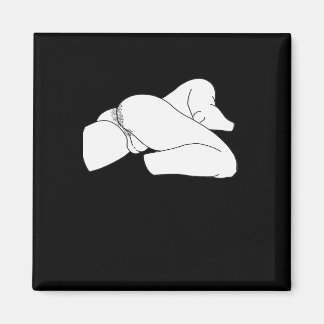 Peekaboo Classic Funny Magnet