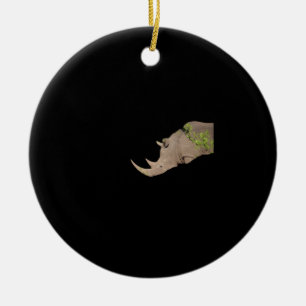 Peekaboo – Classic Halloween Quote Ceramic Ornament