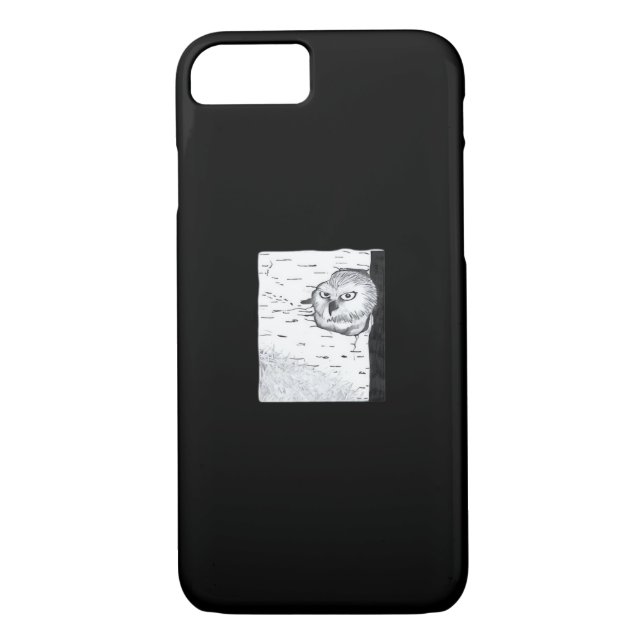Peekaboo Cute Basic Case-Mate iPhone Case (Back)