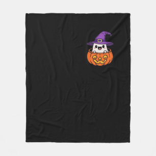 Peekaboo Essential Basic Design Fleece Blanket