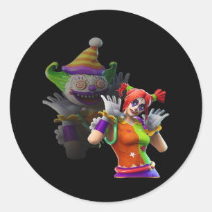 Peekaboo Essential Funny Quote Classic Round Sticker