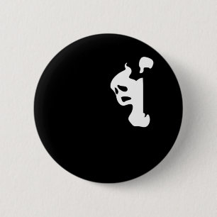 Peekaboo Essential Sloth Halloween 6 Cm Round Badge