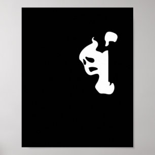 Peekaboo Essential Sloth Halloween Poster