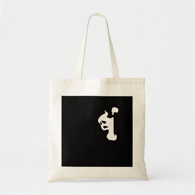 Peekaboo Essential Sloth Halloween Tote Bag (Front)