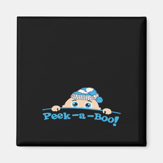 Peekaboo  Fitted Magnet (Front)