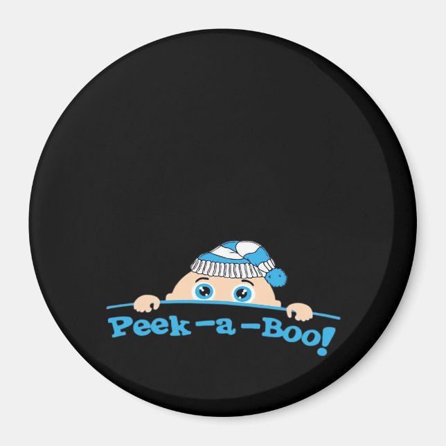 Peekaboo  Fitted Magnet (Front)