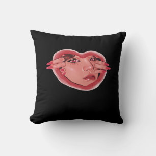 Peekaboo For Halloween Design Cushion