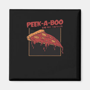 Peekaboo Funny Quote Magnet