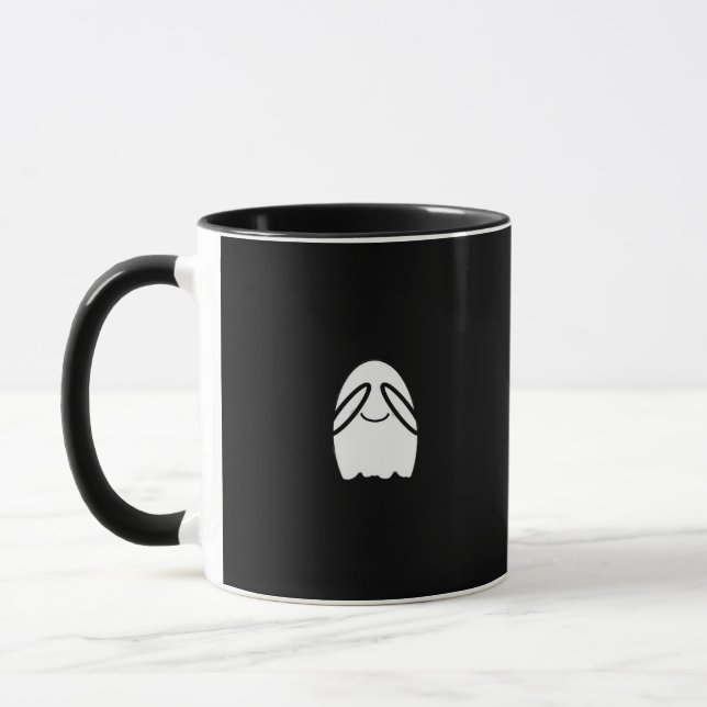 Peekaboo Funny Slogan Mug (Left)