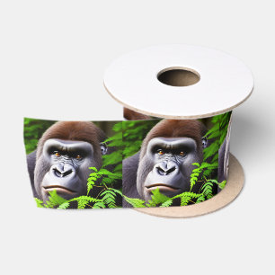 Peekaboo Gorilla, Satin Ribbon