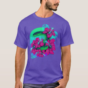 PeekABoo Green and Pink T-Shirt