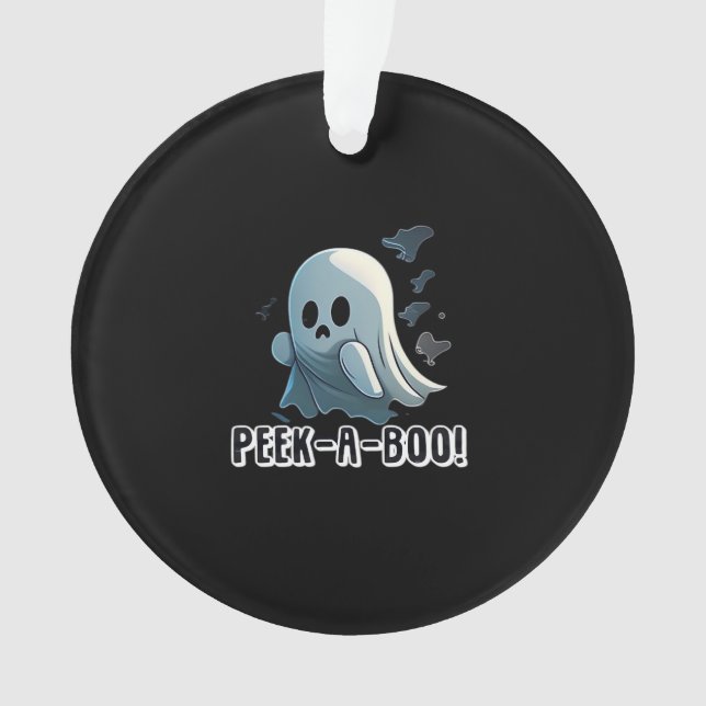 Peekaboo Halloween Edition Ornament (Front)