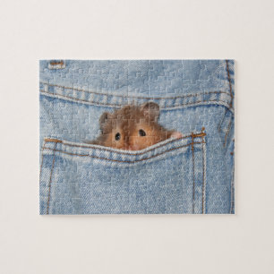 Peekaboo Hamster Jigsaw Puzzle