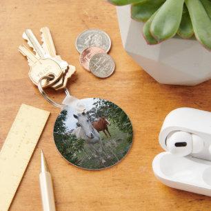 Peekaboo Horses, Key Ring