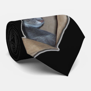 Peekaboo I See Mew Tie