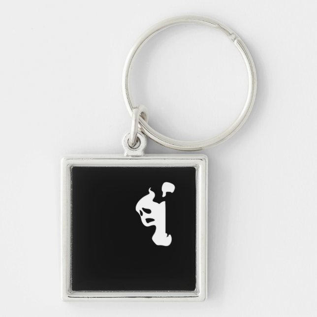 Peekaboo Lazy Sloth Key Ring (Front)