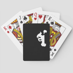Peekaboo Lazy Sloth Playing Cards
