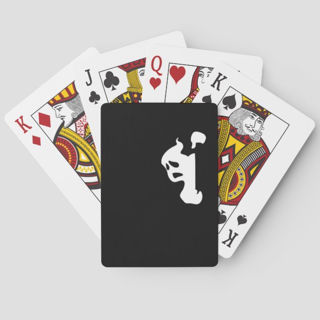 Peekaboo Lazy Sloth Playing Cards (Back)