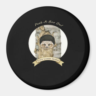 Peekaboo Meme Design For Halloween Magnet